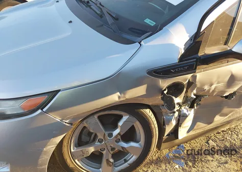 2012 Chevrolet Volt из США, поврежденный, VIN 1G1RA6E49CU124373